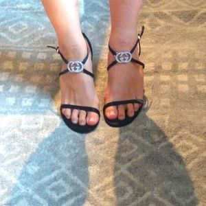 Swarovski Crystal Gucci Heels